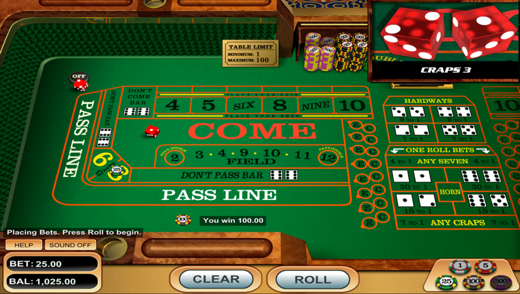 best online craps game