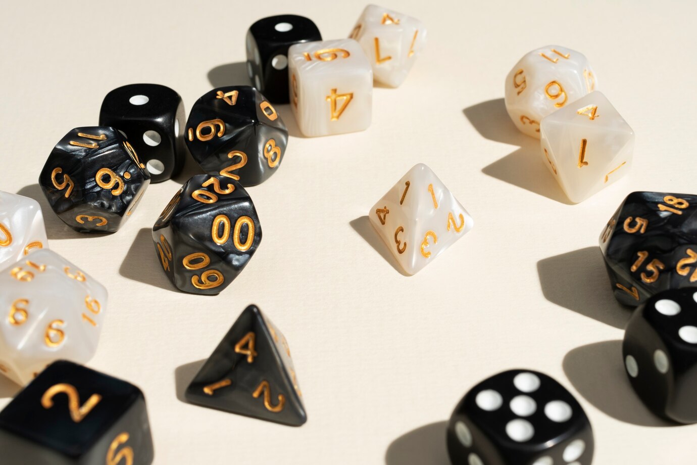 playing game dices